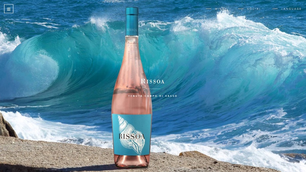 "Rissoa” Toscana Rosato, Campo di Sasso