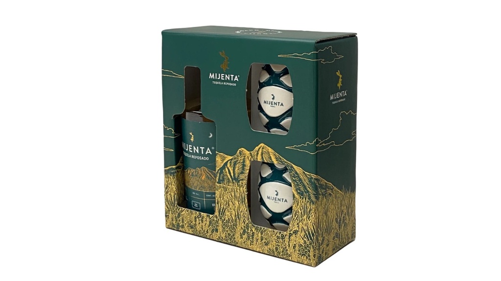 Mijenta Reposado Tequila Gift Box (70cl)