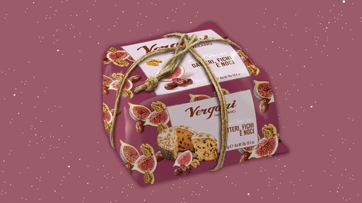 Dates, Figs & Walnuts Panettone (750gr), Vergani